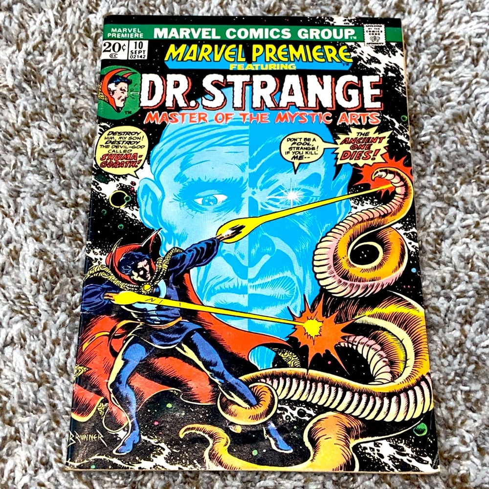 VINTAGE 1973 MARVEL PREMIERE Dr. Strange Key 1st Shuma-Gorath Comic #10